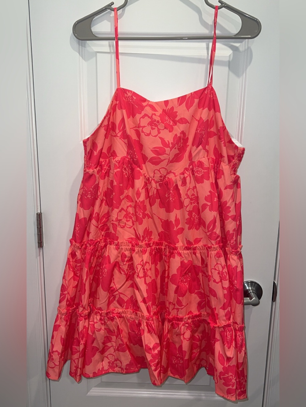 Change My Tune Pink Floral Square Neck Romper Dress - Pink Lily Boutique